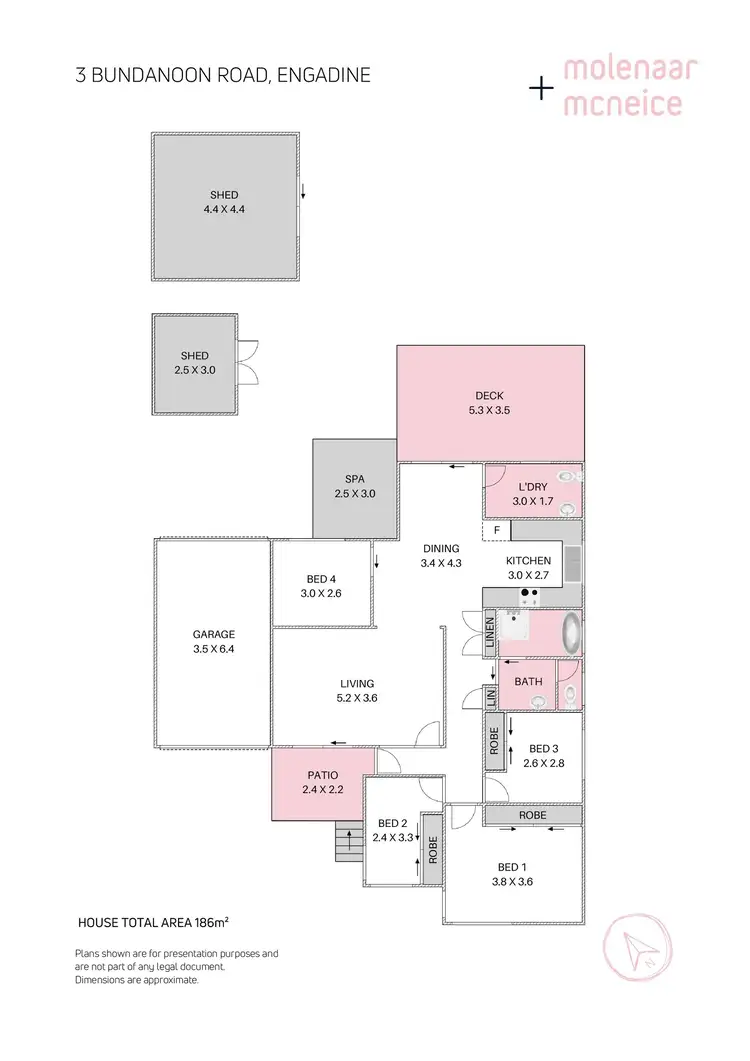 Floorplan of Homely house listing, 3 Bundanoon Road, Engadine NSW 2233