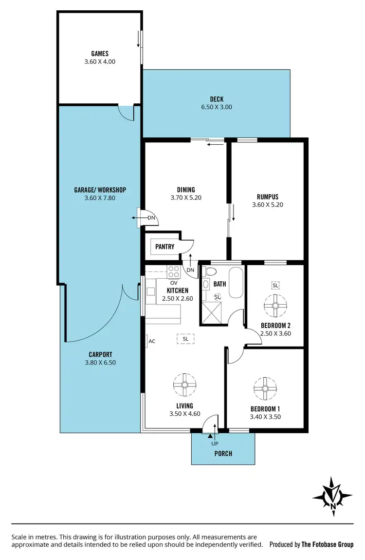 Floorplan of Homely house listing, 2/26 Atkinson Crescent, Aldinga Beach SA 5173