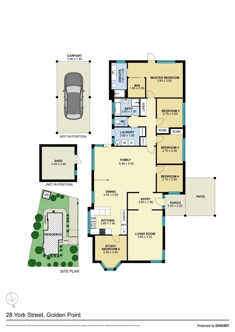 Floorplan of Homely house listing, 28 York Street, Golden Point VIC 3350