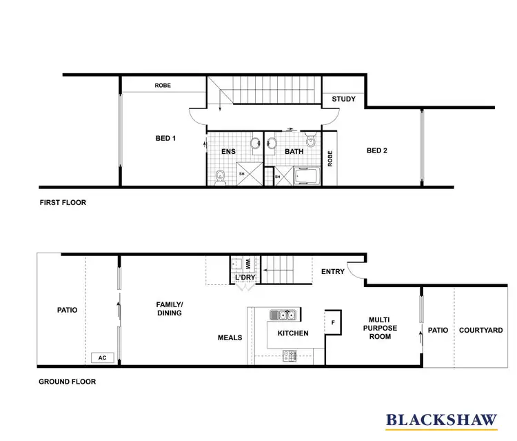 Floorplan of Homely unit listing, 59/234 Flemington Road, Harrison ACT 2914