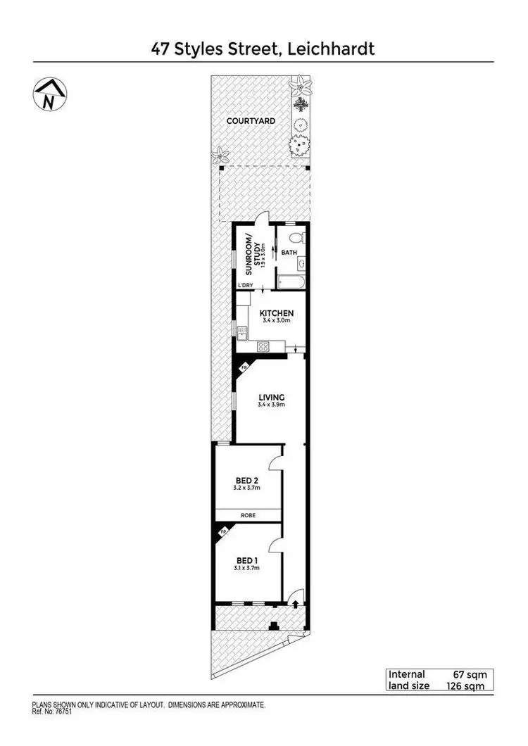 Floorplan of Homely house listing, 47 Styles Street, Leichhardt NSW 2040