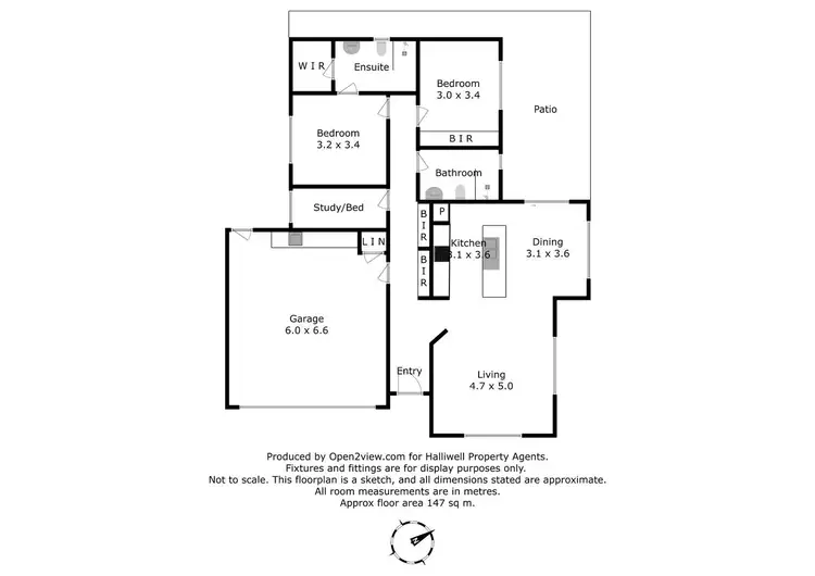 Floorplan of Homely townhouse listing, 2A Haven Drive, Shearwater TAS 7307