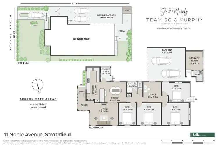 Floorplan of Homely house listing, 11 Noble Avenue, Strathfield NSW 2135