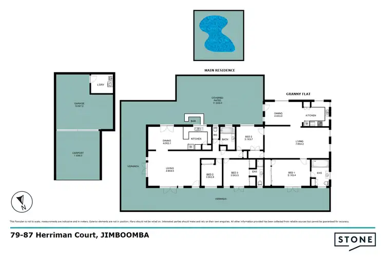 Floorplan of Homely house listing, 79-87 Herriman Court, Jimboomba QLD 4280