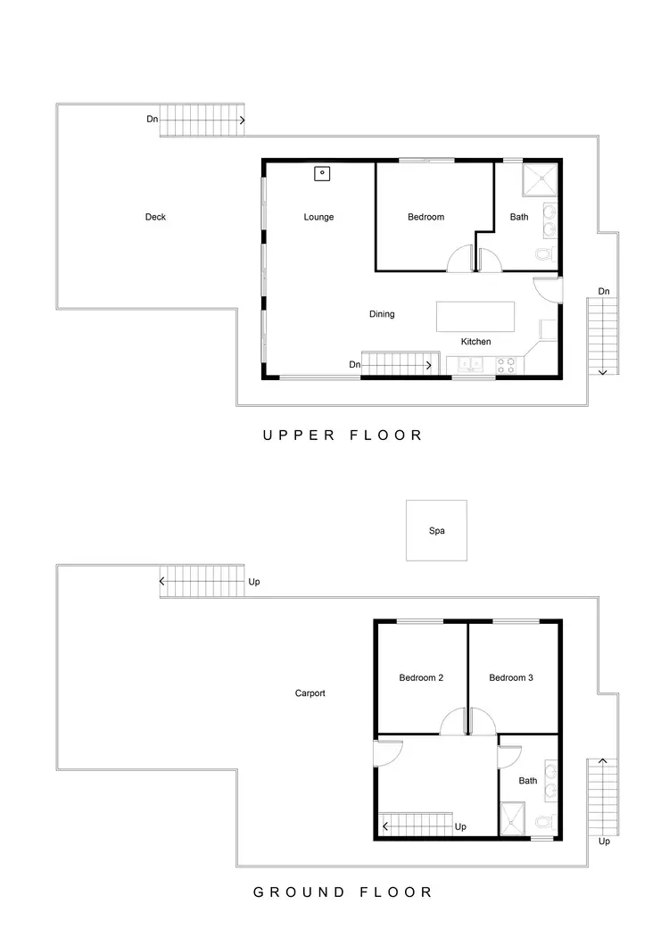 Floorplan of Homely house listing, 22 Outlook Drive, Jamieson VIC 3723