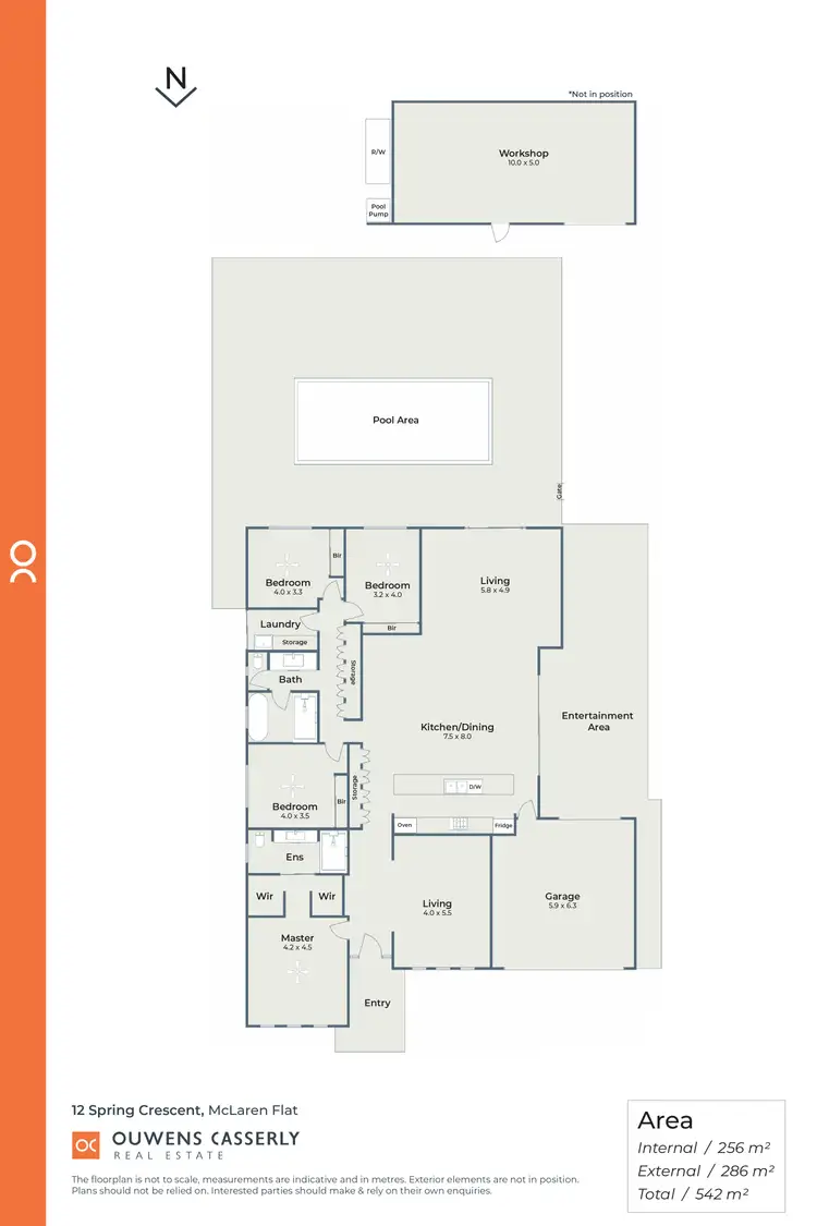 Floorplan of Homely house listing, 12 Spring Crescent, Mclaren Flat SA 5171