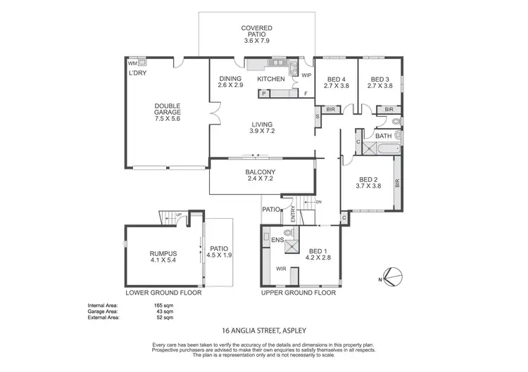 Floorplan of Homely house listing, 16 Anglia Street, Aspley QLD 4034