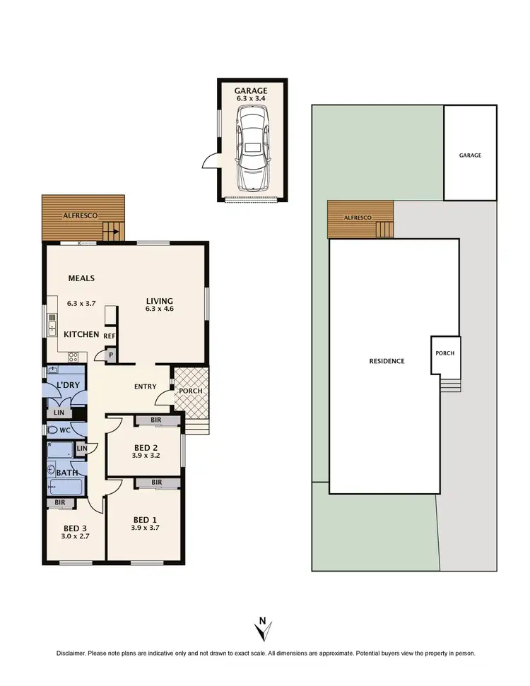 Floorplan of Homely house listing, 11 Henry Street, Reservoir VIC 3073