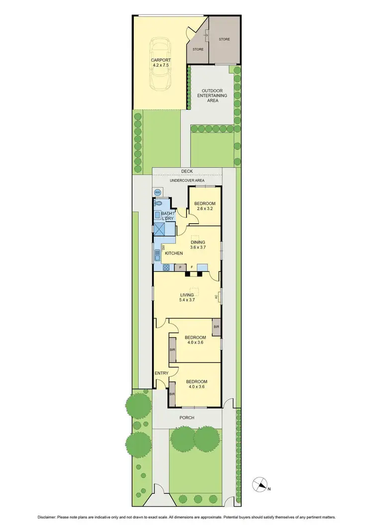 Floorplan of Homely house listing, 62 Walter Street, Ascot Vale VIC 3032
