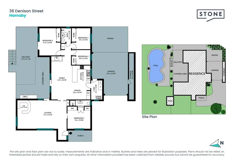 Floorplan of Homely house listing, 36 Denison Street, Hornsby NSW 2077