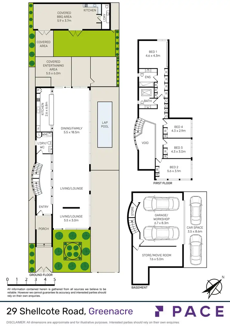 Floorplan of Homely house listing, 29 Shellcote Road, Greenacre NSW 2190