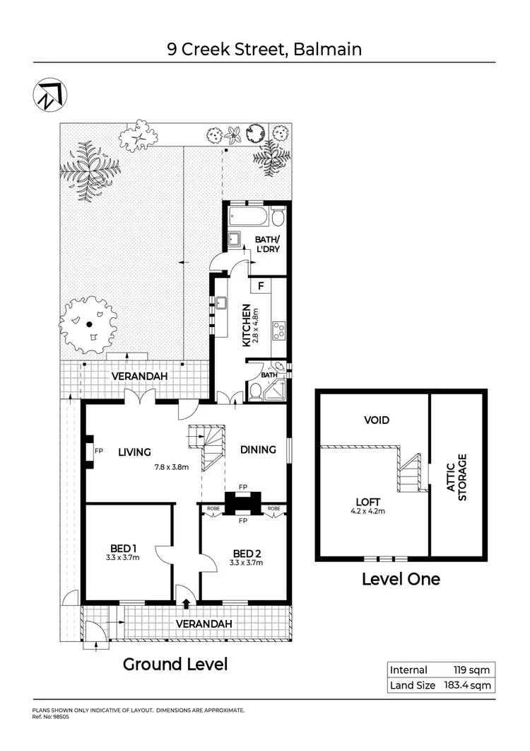 Floorplan of Homely house listing, 9 Creek Street, Balmain NSW 2041
