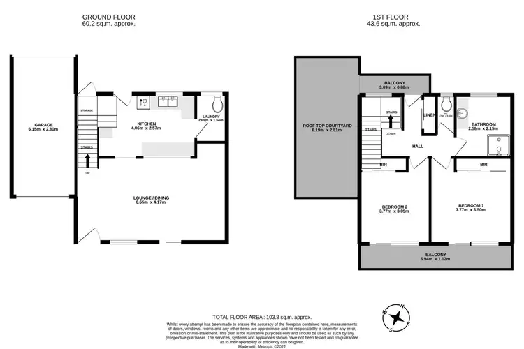 Floorplan of Homely semi-detached listing, 9/90-92 Jerry Bailey Road, Shoalhaven Heads NSW 2535