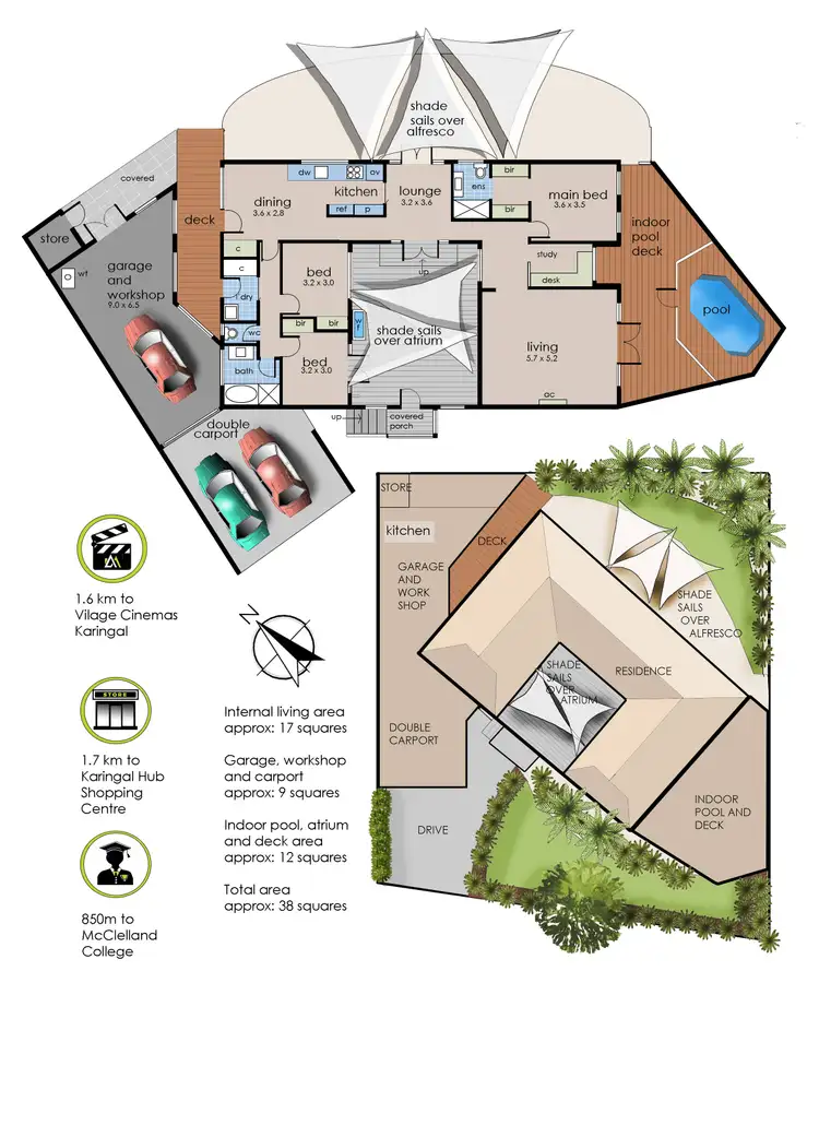Floorplan of Homely house listing, 73 Fingal Drive, Frankston VIC 3199