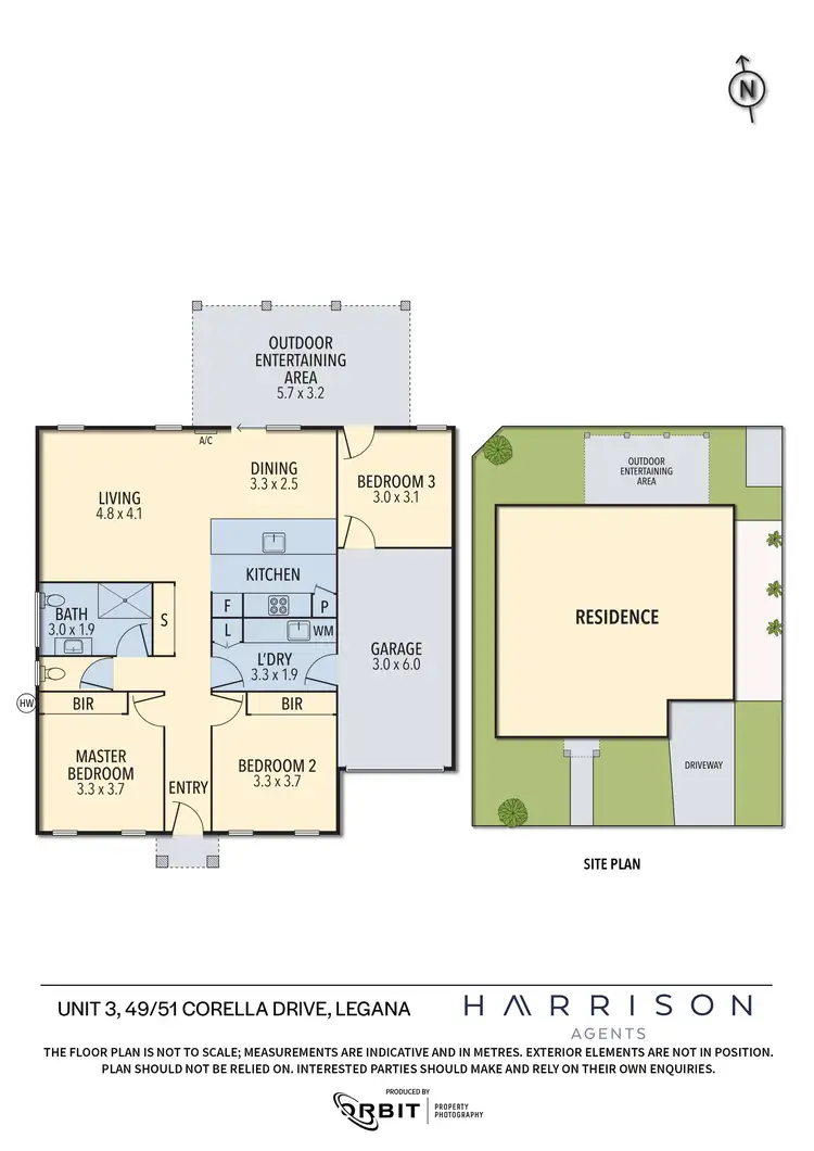 Floorplan of Homely unit listing, 3/49-51 Corella Drive, Legana TAS 7277