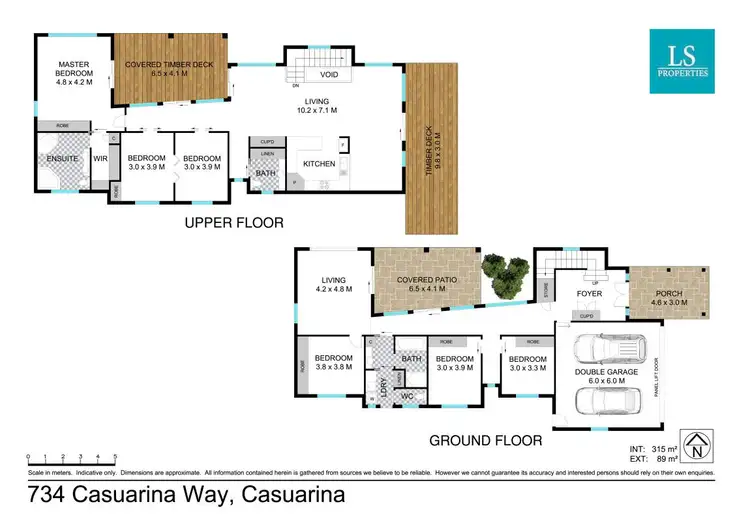 Floorplan of Homely house listing, 734 Casuarina Way, Casuarina NSW 2487