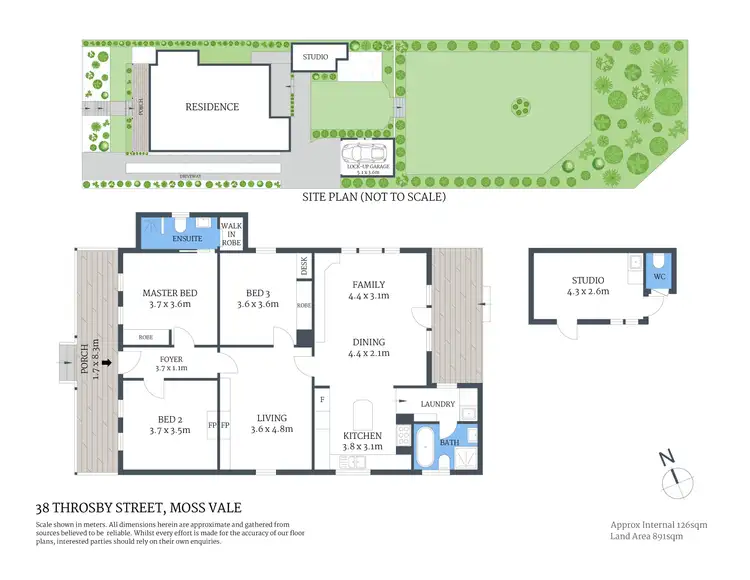 Floorplan of Homely house listing, 38 Throsby Street, Moss Vale NSW 2577