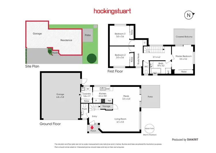 Floorplan of Homely townhouse listing, 3/1a John Street, Frankston VIC 3199