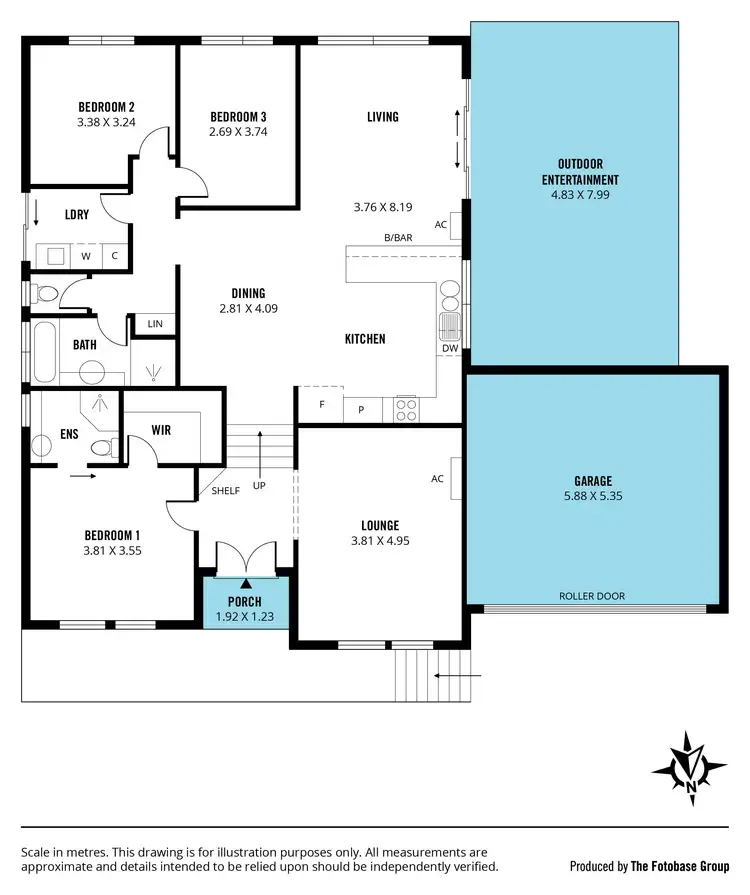 Floorplan of Homely house listing, 6 Sarah Court, Sheidow Park SA 5158