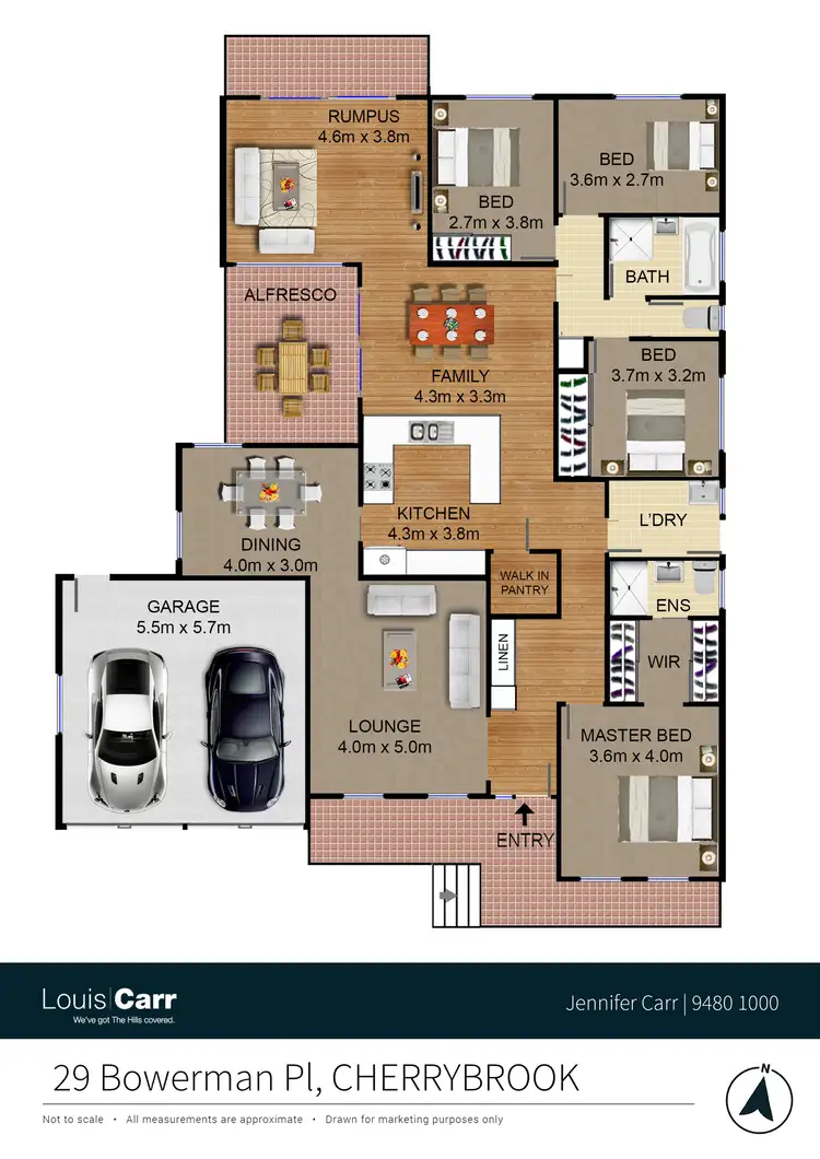 Floorplan of Homely house listing, 29 Bowerman Place, Cherrybrook NSW 2126