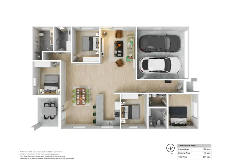 Floorplan of Homely house listing, 6 Muscat Place, Cessnock NSW 2325