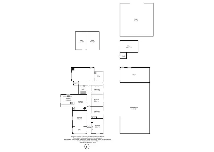 Floorplan of Homely rural property listing, 365 South Preston Road, South Preston TAS 7315