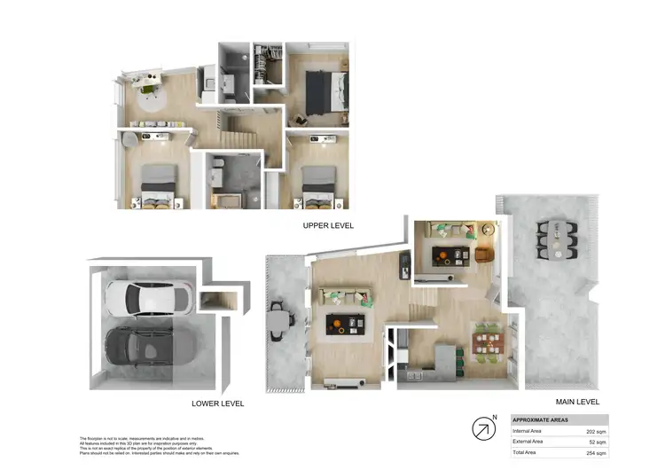 Floorplan of Homely townhouse listing, 27/4 Langdon Way, Mount Hutton NSW 2290