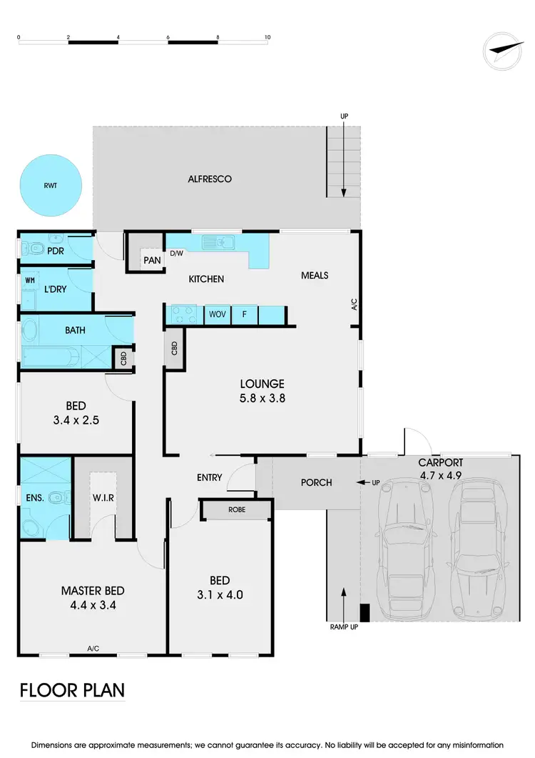 Floorplan of Homely house listing, 74 Chartwell Drive, Wantirna VIC 3152