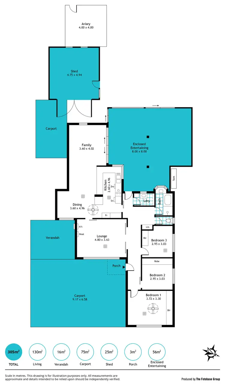 Floorplan of Homely house listing, 82 Finniss Street, Oaklands Park SA 5046