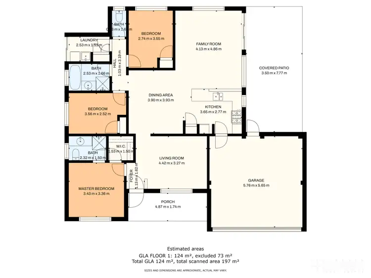 Floorplan of Homely unit listing, 2/10 Bedingfield Road, Greenfields WA 6210