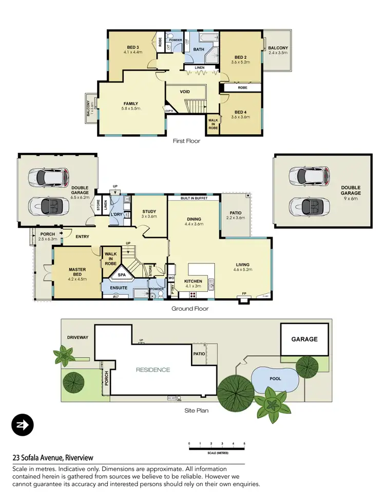 Floorplan of Homely house listing, 23 Sofala Avenue, Riverview NSW 2066