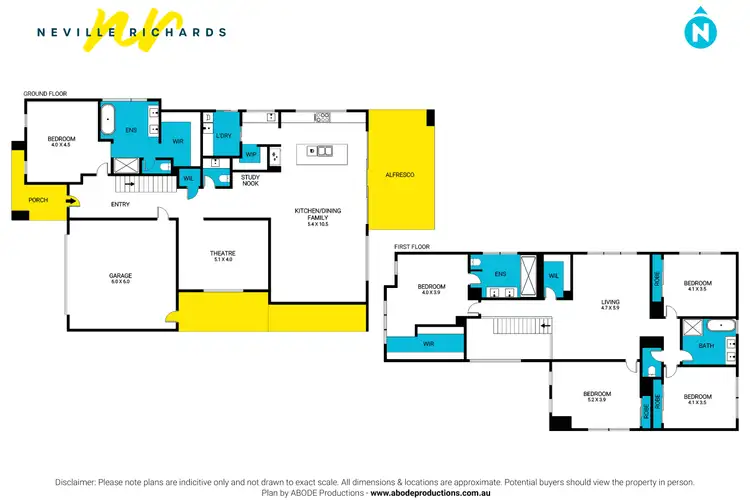Floorplan of Homely house listing, 1 Seashell Place, Curlewis VIC 3222