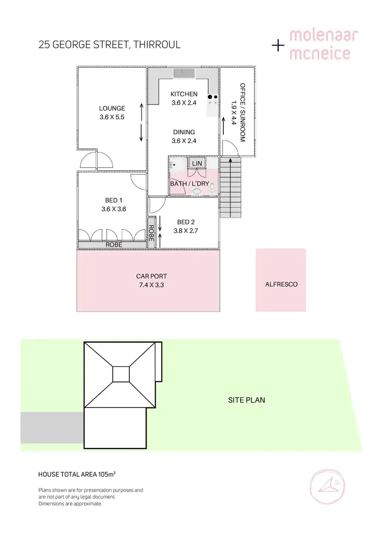 Floorplan of Homely house listing, 25 George Street, Thirroul NSW 2515