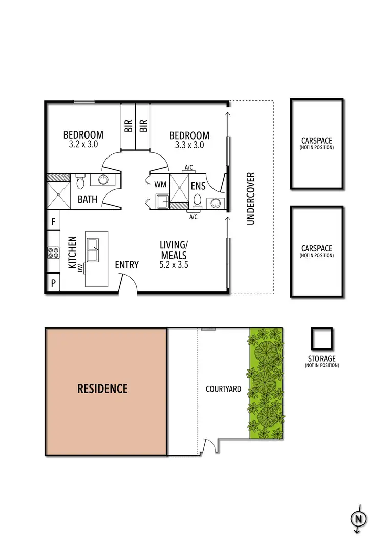 Floorplan of Homely apartment listing, 5/12A Spring Road, Malvern VIC 3144