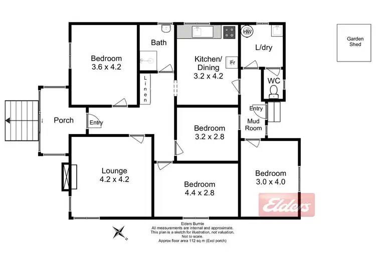 Floorplan of Homely house listing, 36 Jorgensen Street, Montello TAS 7320