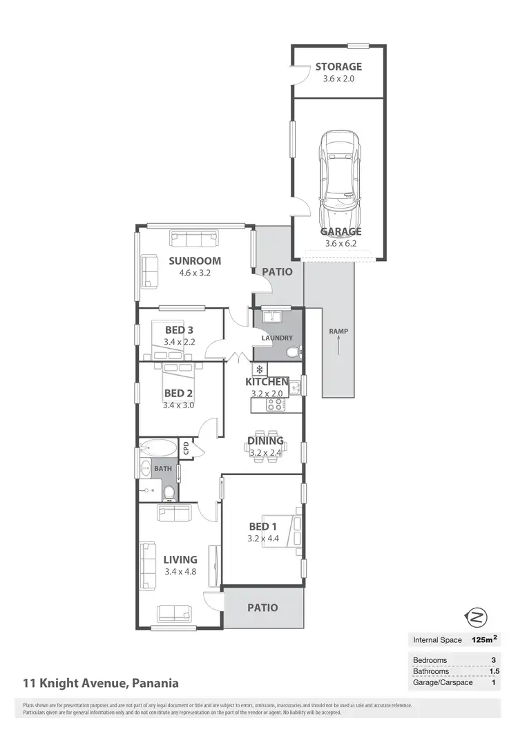 Floorplan of Homely house listing, 11 Knight Avenue, Panania NSW 2213