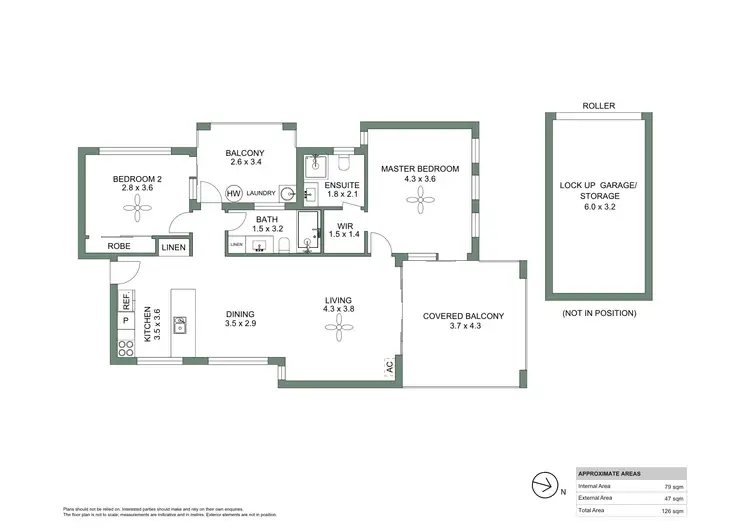 Floorplan of Homely unit listing, 6/48 Hows Road, Nundah QLD 4012