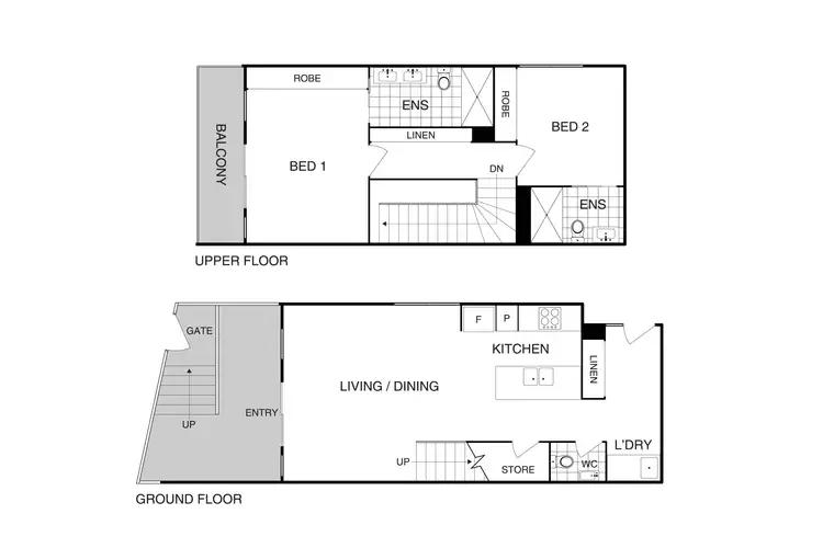Floorplan of Homely apartment listing, G05/59 Constitution Avenue, Campbell ACT 2612