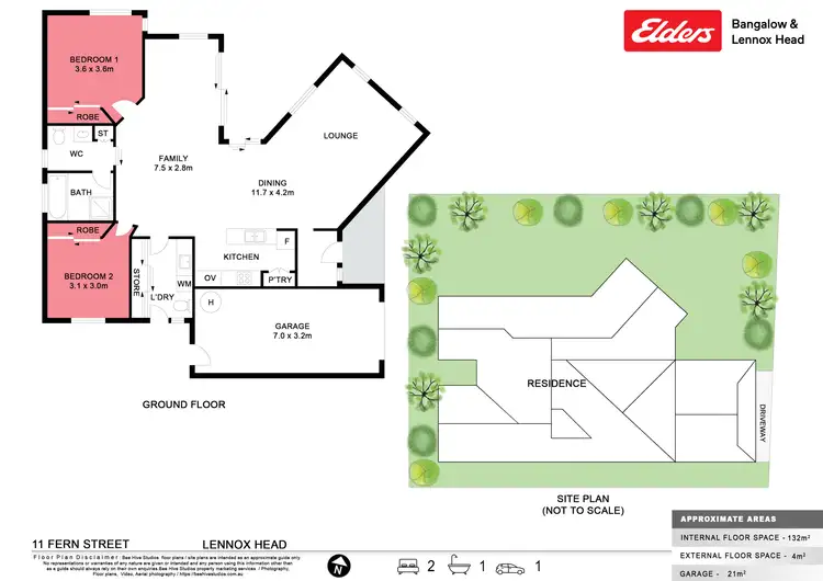 Floorplan of Homely house listing, 11 Fern Street, Lennox Head NSW 2478