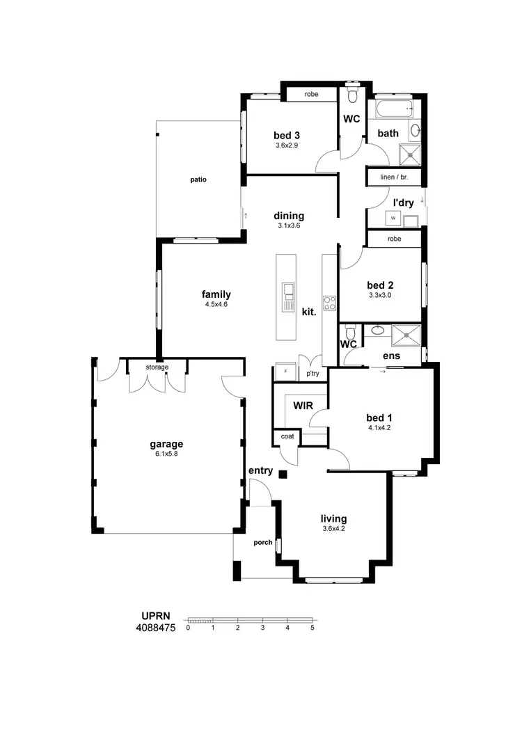 Floorplan of Homely house listing, Address available on request