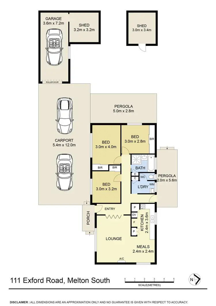 Floorplan of Homely house listing, 111 Exford Road, Melton South VIC 3338