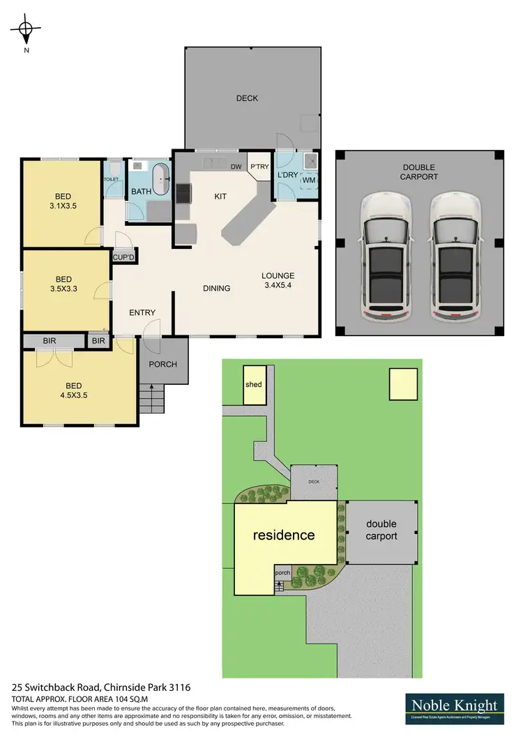 Floorplan of Homely house listing, 25 Switchback Road, Chirnside Park VIC 3116