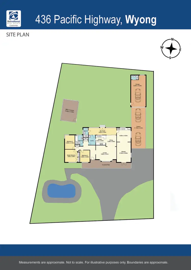 Floorplan of Homely house listing, 436 Pacific Highway, Wyong NSW 2259