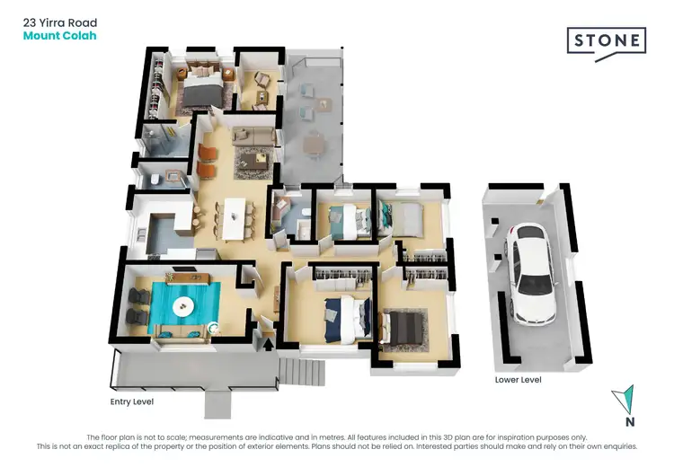 Floorplan of Homely house listing, 23 Yirra Road, Mount Colah NSW 2079