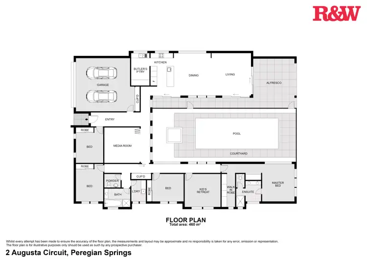 Floorplan of Homely house listing, 2 Augusta Circuit, Peregian Springs QLD 4573