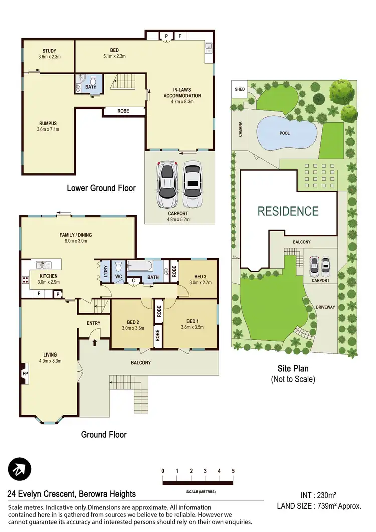 Floorplan of Homely house listing, 24 Evelyn Crescent, Berowra Heights NSW 2082