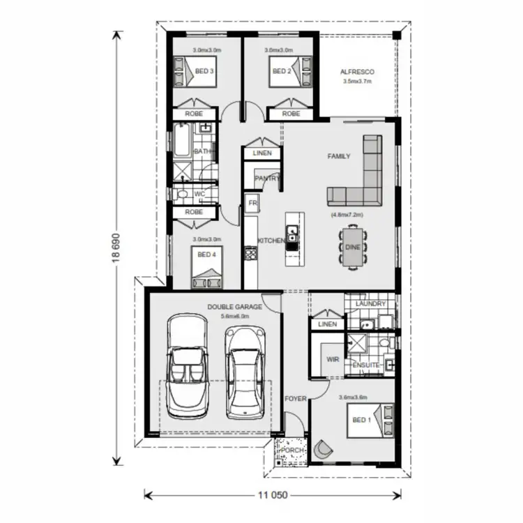 Floorplan of Homely land listing, LOT 27, 4 First Street, Holmview QLD 4207