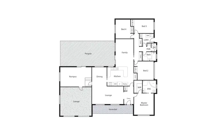 Floorplan of Homely house listing, 18 Harkness Street, Monash ACT 2904