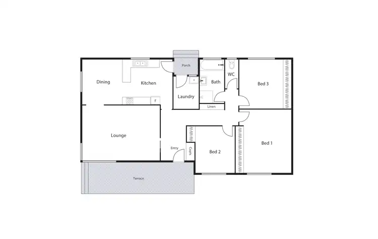 Floorplan of Homely house listing, 18 McInnes Street, Weston ACT 2611