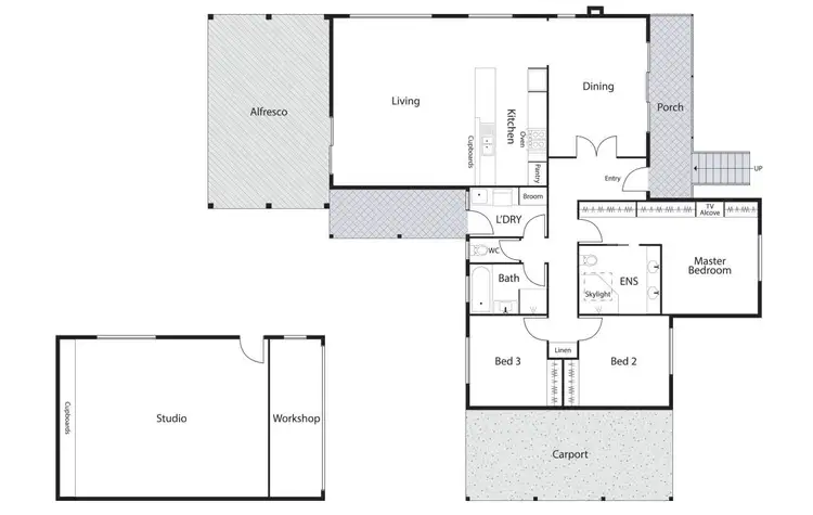 Floorplan of Homely house listing, 22 McCormack Street, Curtin ACT 2605